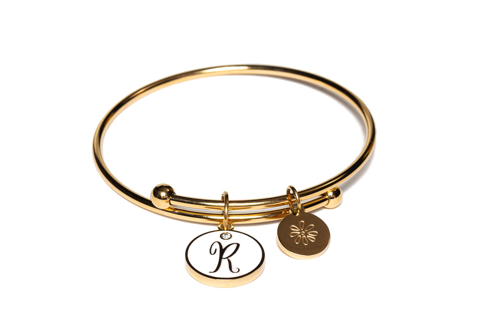 Initial R Bracelet